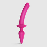 STRAP-ON-ME Switch Plug-In Semi-Realistic Fuchsia Anal Dildos
